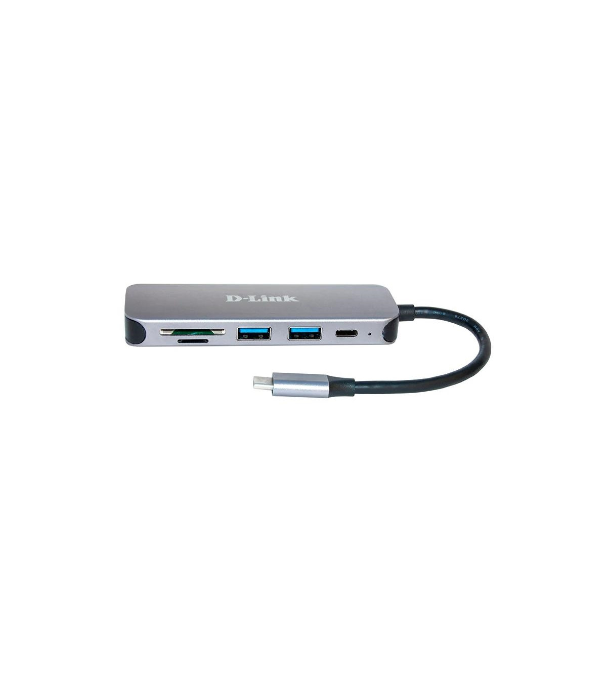 D-Link DUB-2325 5-in-1 USB-C Hub Card Reader