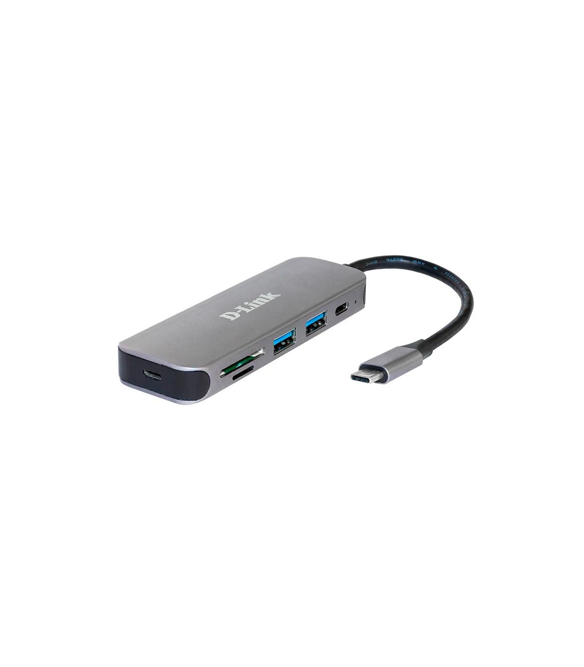 D-Link DUB-2325 5-in-1 USB-C Hub Card Reader