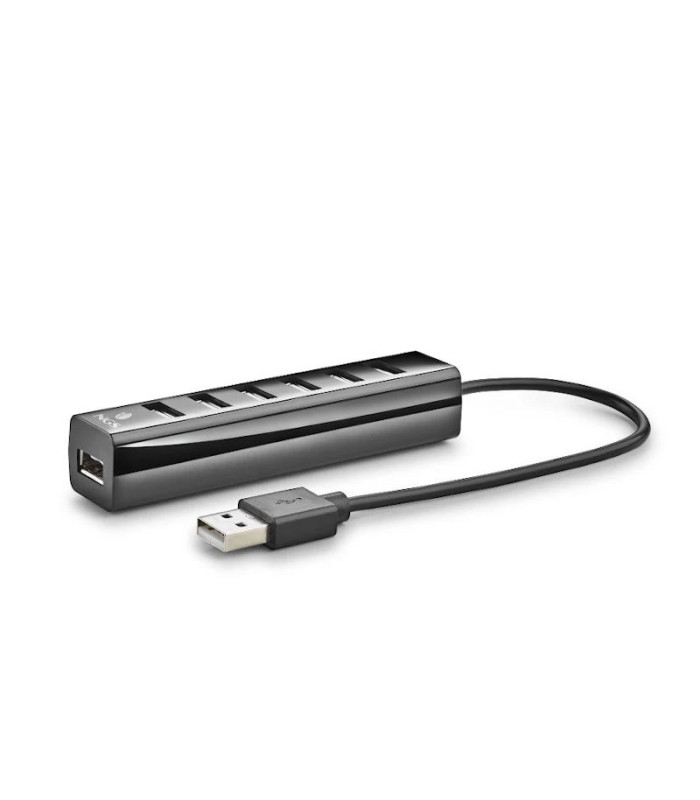 NGS Hub 7 puertos 2.0 con adap.corriente