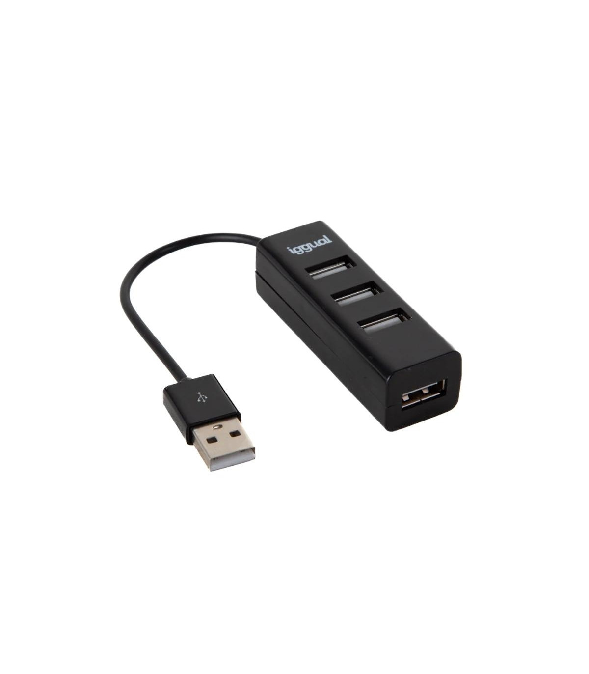 iggual Hub USB 2.0 x 4 puertos HUB-A-4p