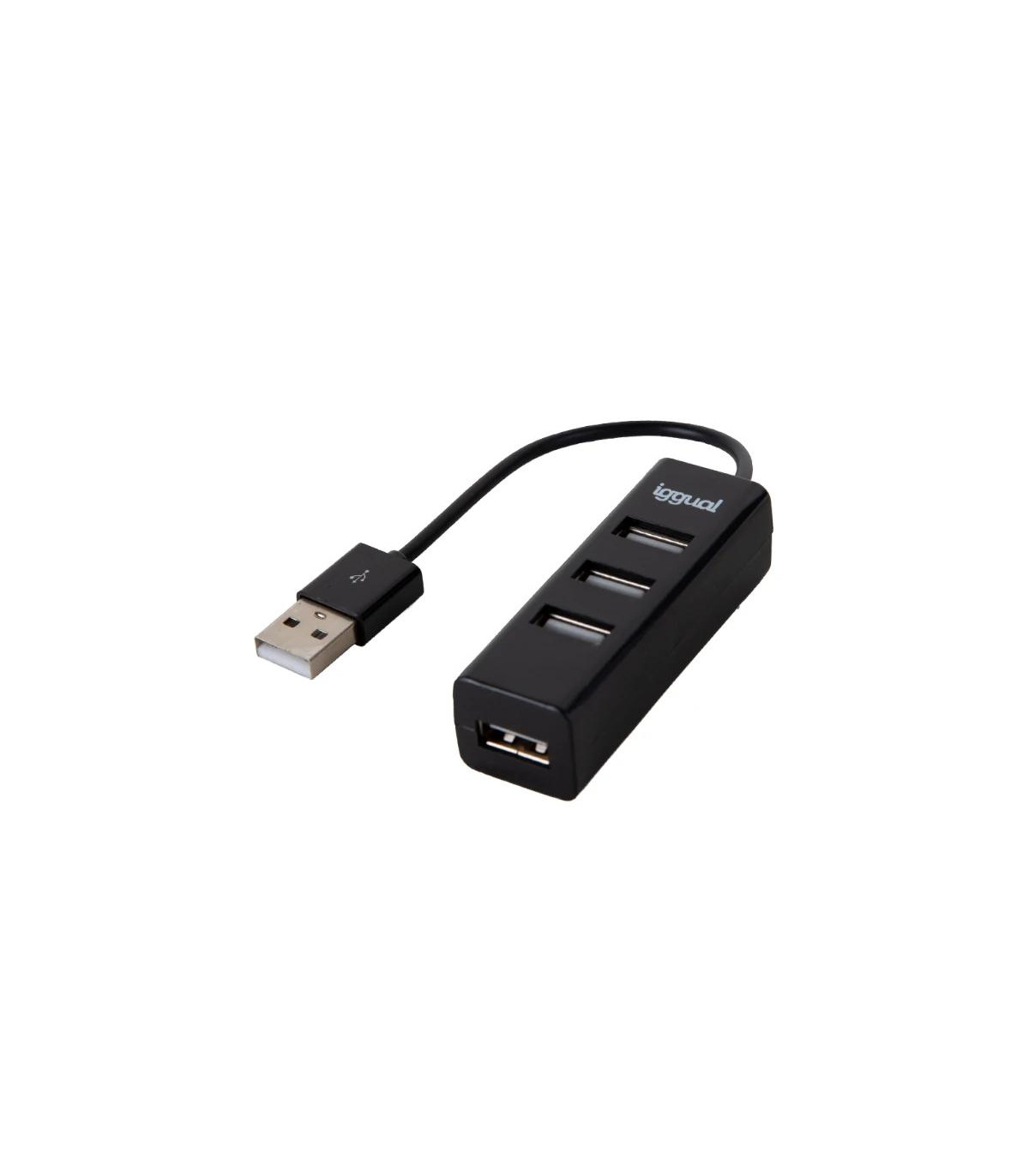 iggual Hub USB 2.0 x 4 puertos HUB-A-4p