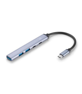 Ewent multipuerto usb tipo-c. 5*1