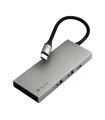 NGS Adaptador Multipuerto USB C Ultraligero 3.0 PD