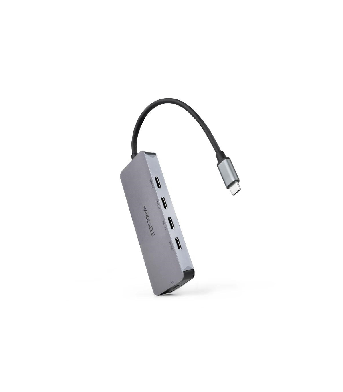 Nanocable HUB USB-C/M a 4xUSB-C/H + USB-C PD 100W
