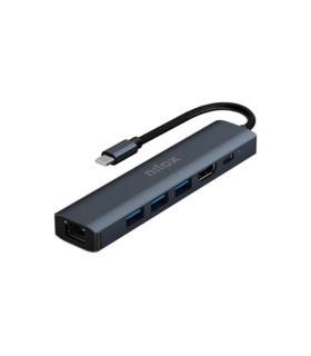 NILOX Docking Station Usb C 6 en 1