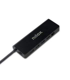 Nilox Docking Station UsbC 8 EN 1 Dual 4K 1000Mbps