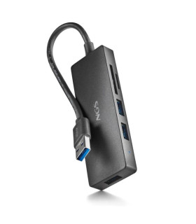 NGS Hub Reader 3.0 con lector de tarjeta