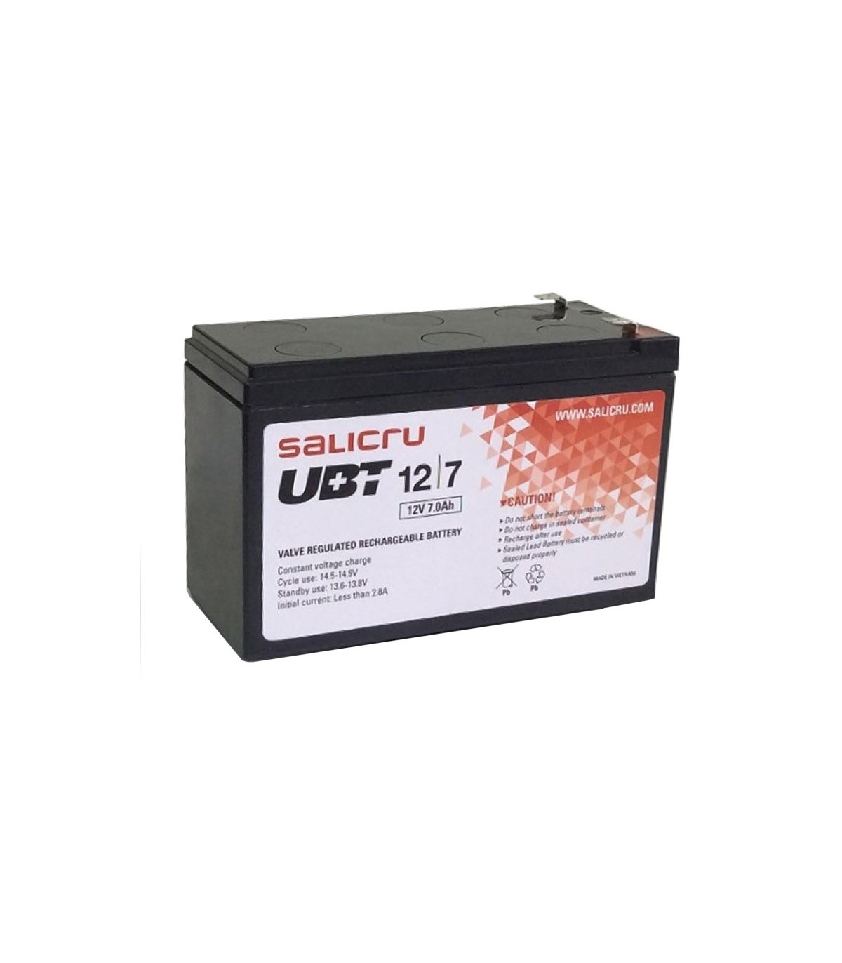 Salicru Bateria UBT 7Ah/12v