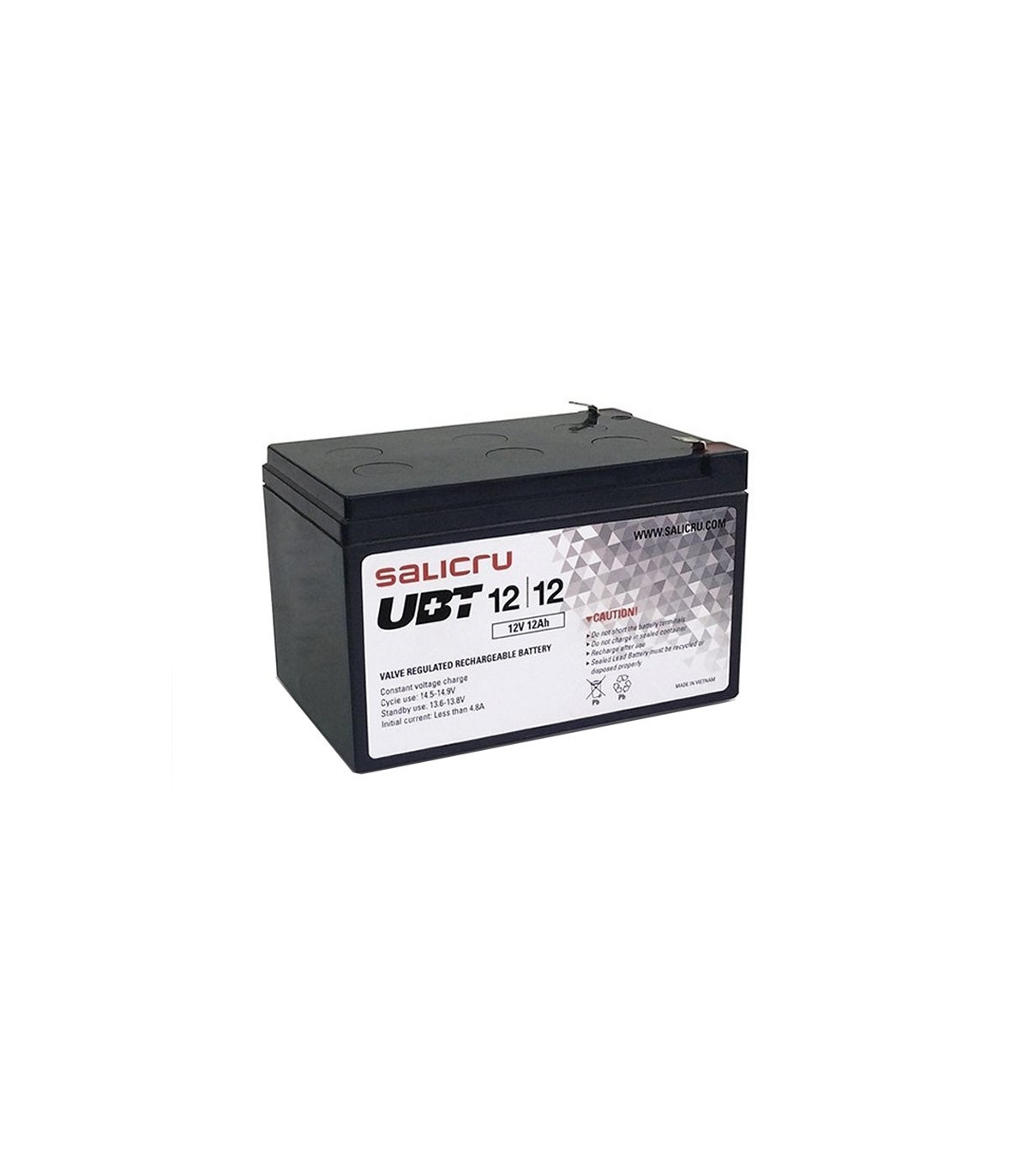 Salicru Bateria UBT 12Ah/12v