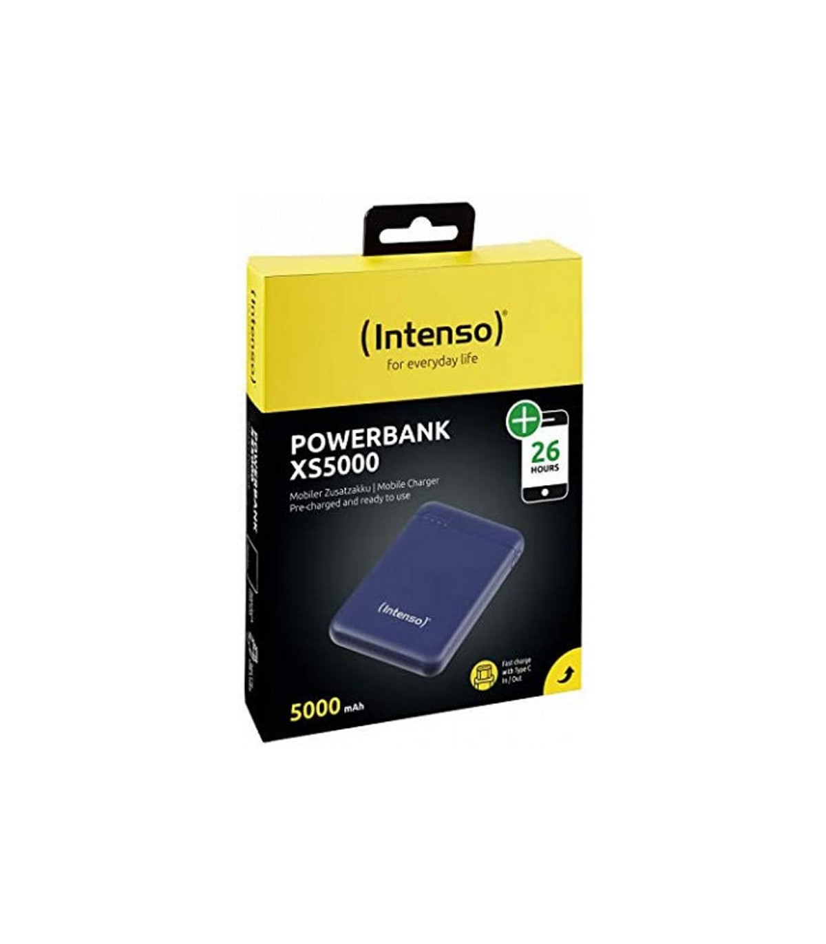 Intenso PowerBank XS5000 Externa 5000mAh Azul