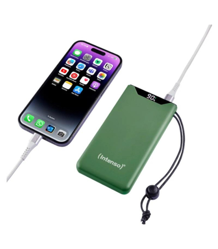 Intenso | PowerBank F10000 | 10000 mAh | Verde