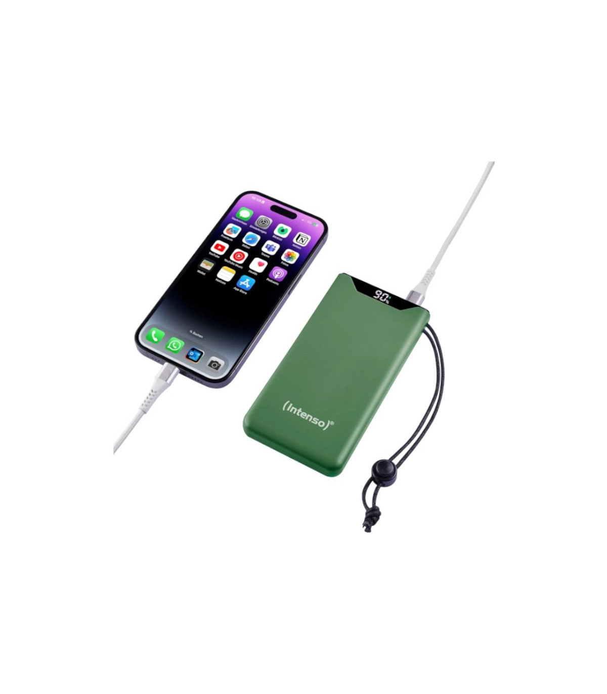 Intenso | PowerBank F10000 | 10000 mAh | Verde
