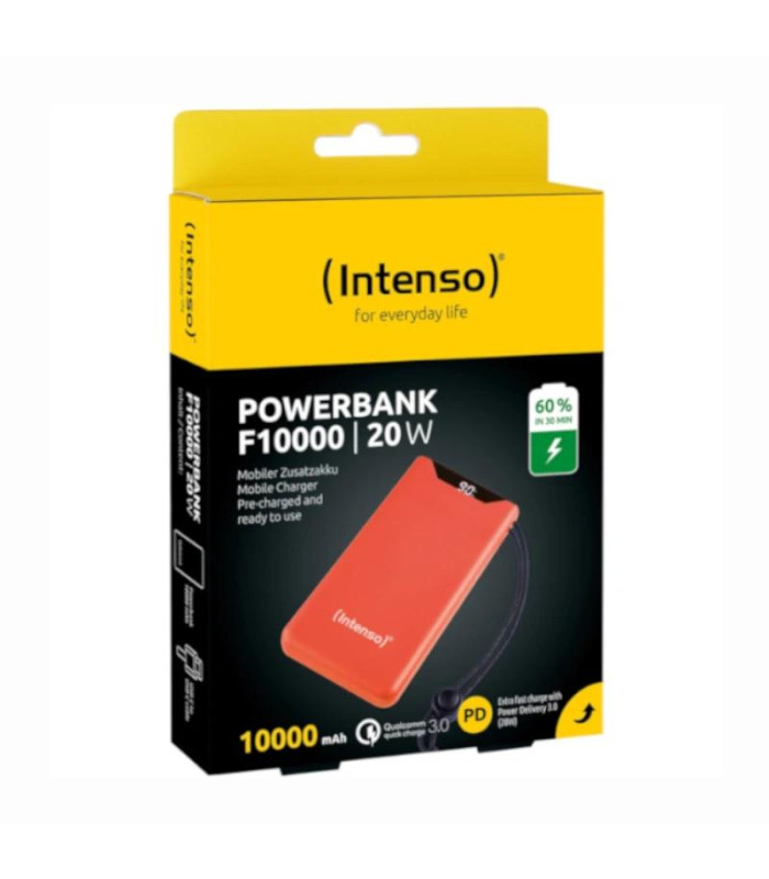 Intenso | PowerBank F10000 | 10000 mAh | Naranja