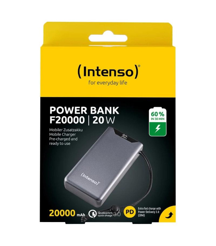 Intenso Powerbank F20000 20000 mAh Gris
