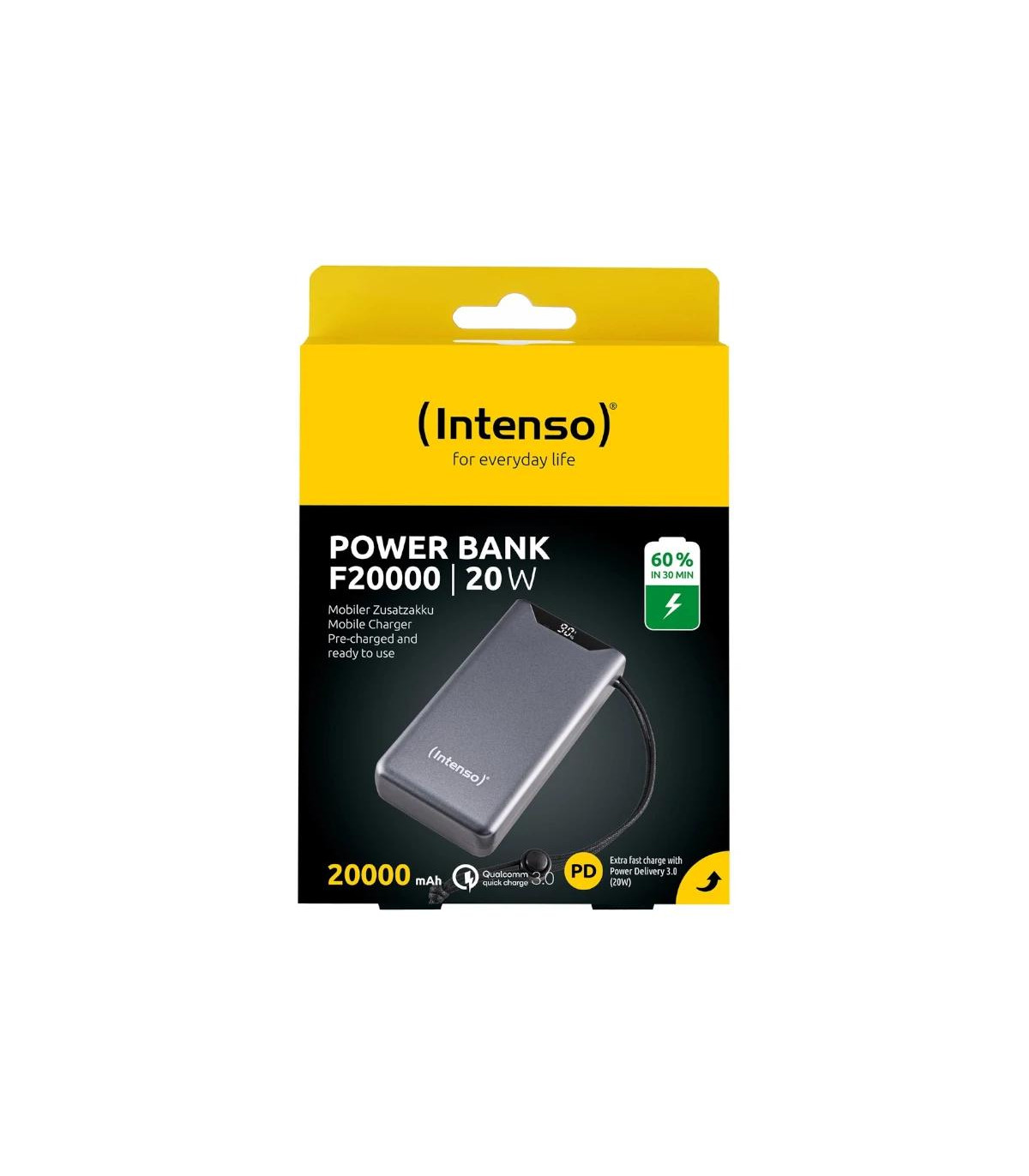 Intenso Powerbank F20000 20000 mAh Gris