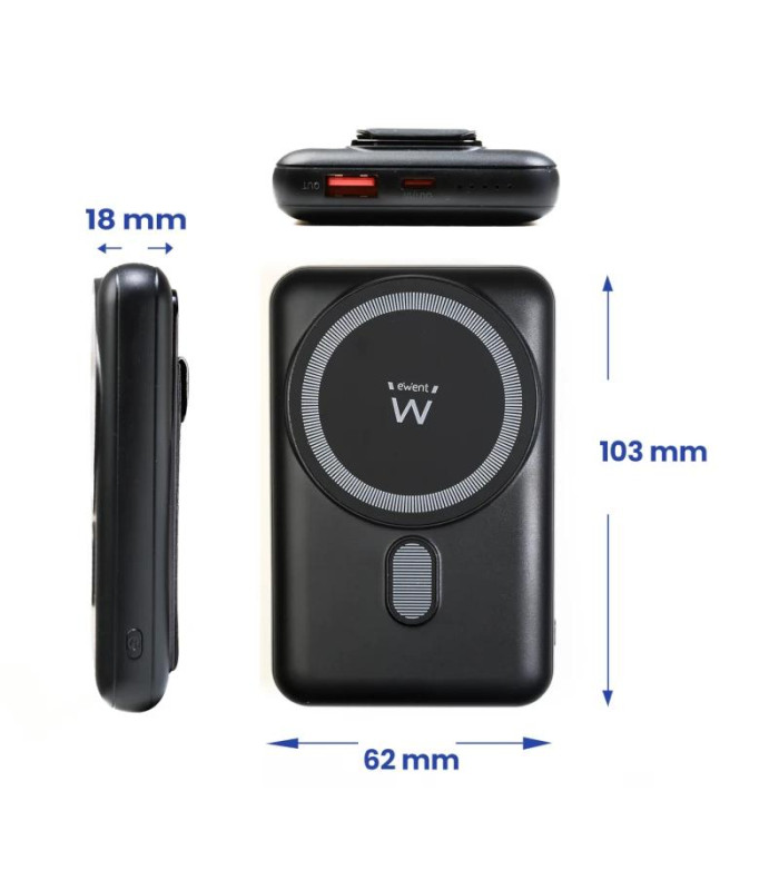 EWENT POWERBANK 10000mAh MagSafe PD 22,5W