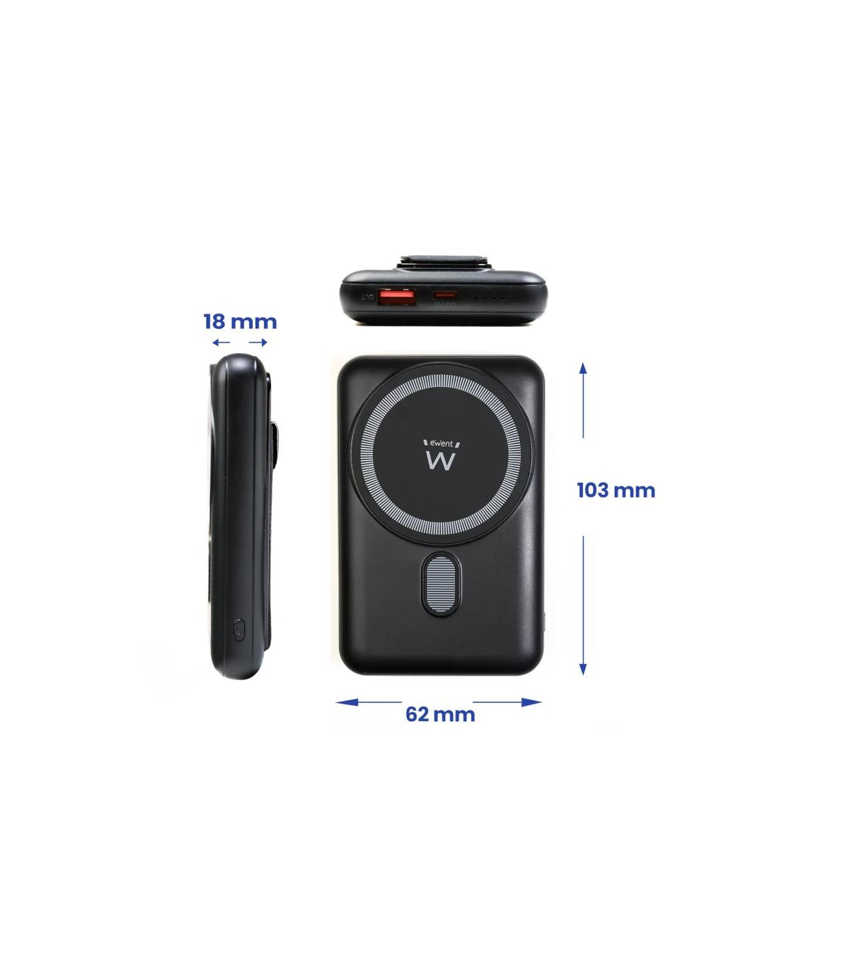 EWENT POWERBANK 10000mAh MagSafe PD 22,5W