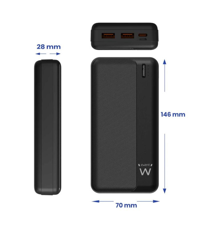EWENT POWERBANK 20000mAh PD 22,5W