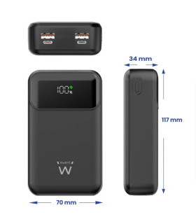 EWENT POWERBANK 65W, 20000mAh CARGA RÁPIDA