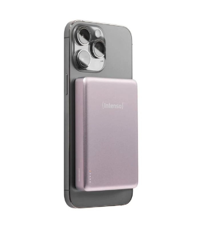 Intenso Powerbank MW10000 MagSafe Rosado