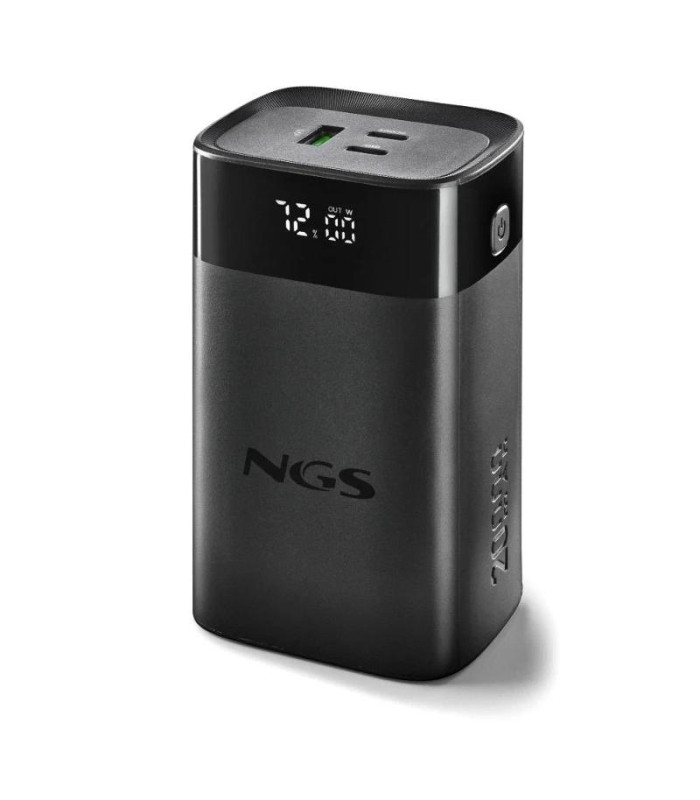 NGS BATERIA EXTERNA PORTATIL CARGA RAPIDA 65W