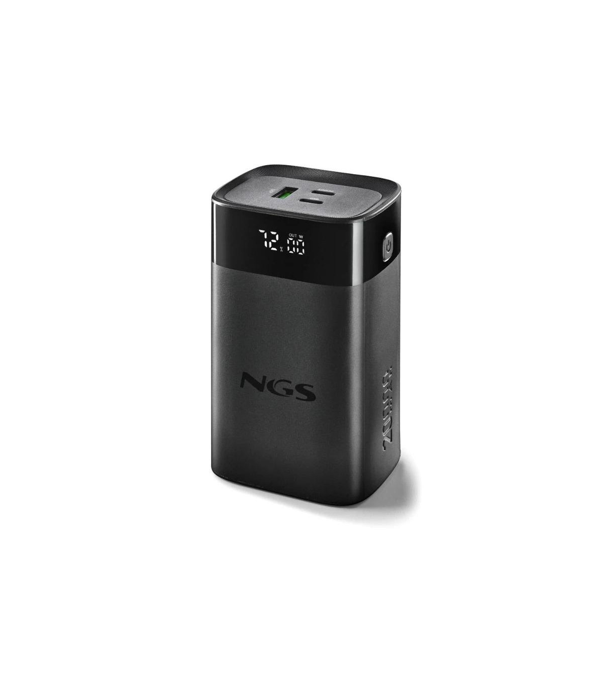 NGS BATERIA EXTERNA PORTATIL CARGA RAPIDA 65W