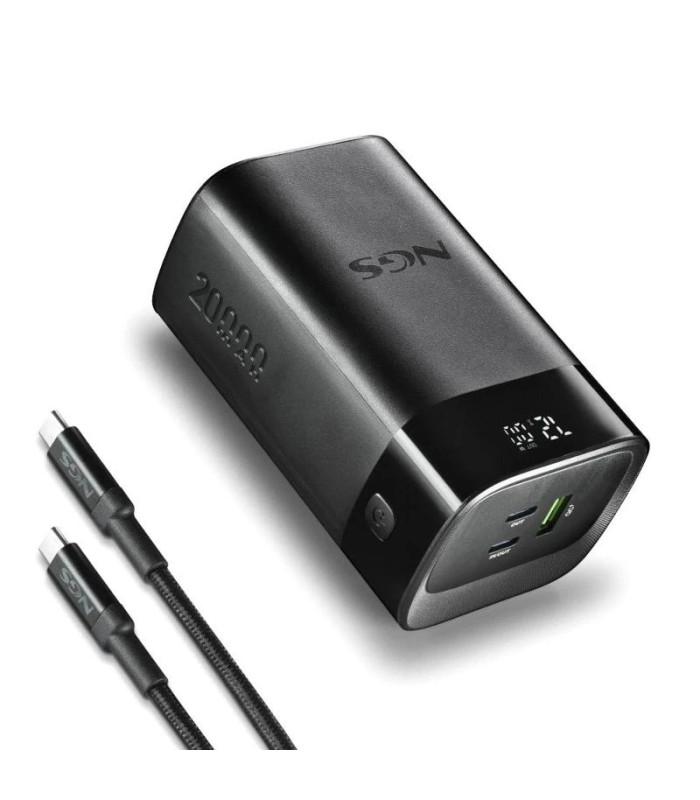 NGS BATERIA EXTERNA PORTATIL CARGA RAPIDA 65W