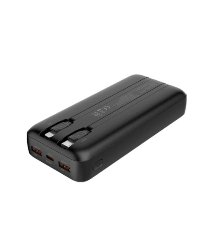 Coolbox PowerBank DP10 10000MAH LCD Negro Carg Ráp