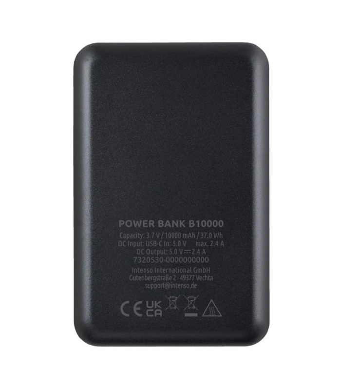 Intenso | PowerBank B10000 | 10000 mAh Negro
