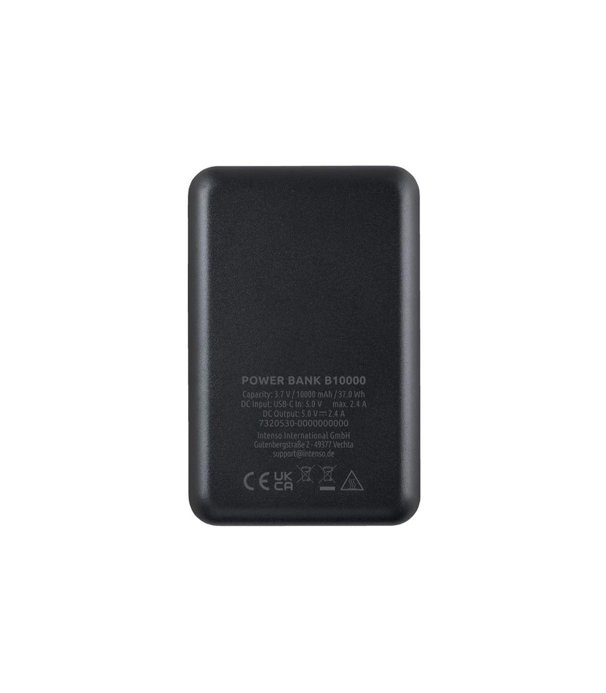 Intenso | PowerBank B10000 | 10000 mAh Negro