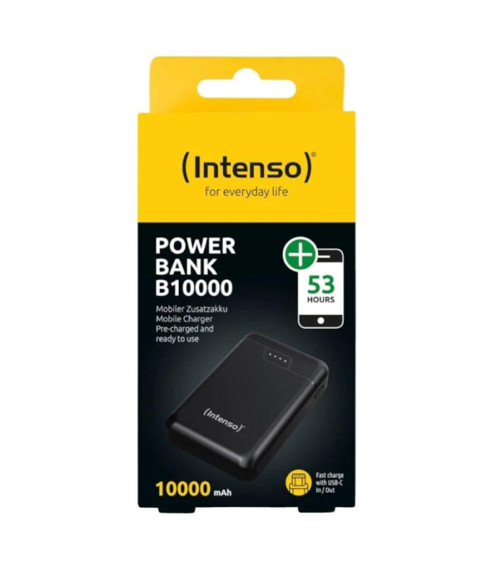 Intenso | PowerBank B10000 | 10000 mAh Negro