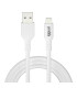 iggual cable USB-A/micro-USB 100 cm blanco