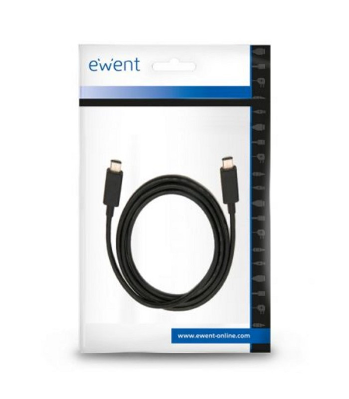 Ewent Cable USB-C CARGA RÁPIDA 100W 20Gbps 4K 1m