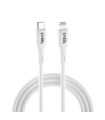 iggual cable USB-C/Lightning 100 cm blanco Q3.0 3A