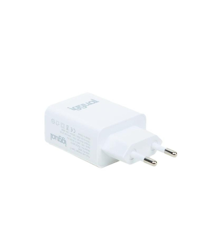 iggual Cargador rápido de pared USB PD tipo C 30W