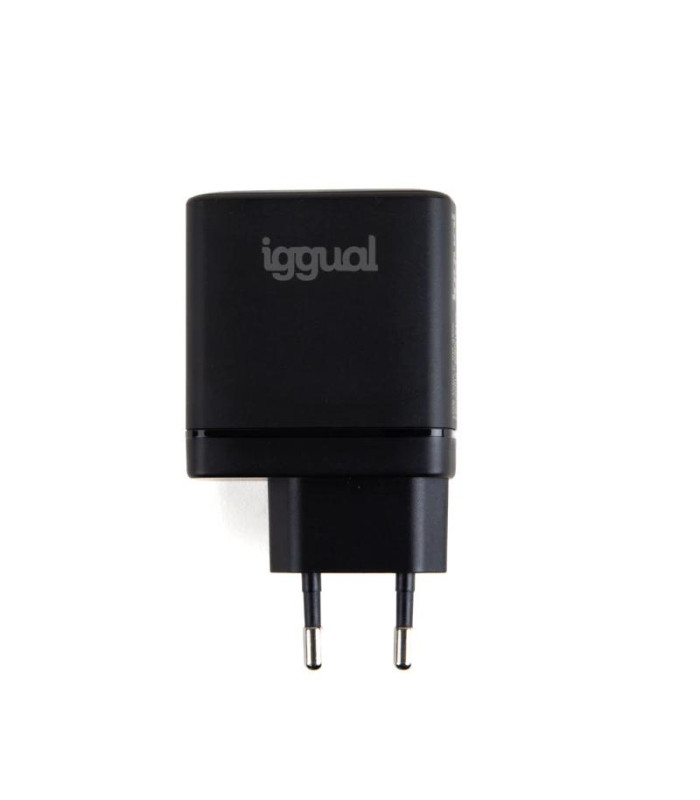 iggual Cargador rápido USB PD tipo C 45W GaN