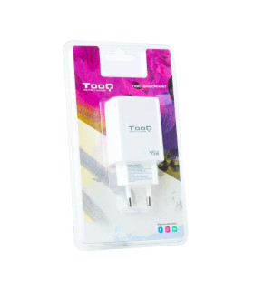 Tooq Cargador pared GAN USB-C/PD+USB-A/QC 45W