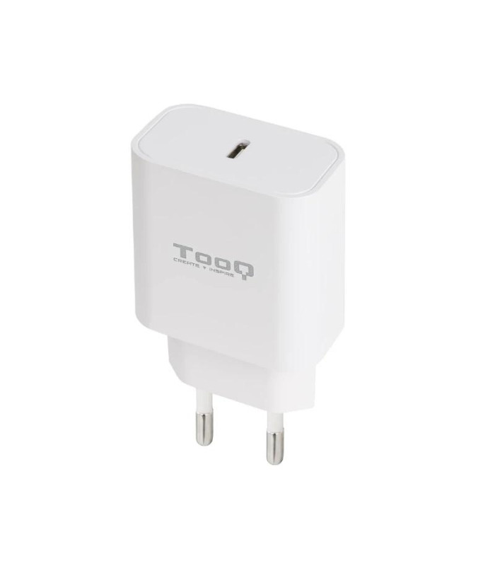 Tooq Cargador pared USB-C PD3.0 20W Blanco