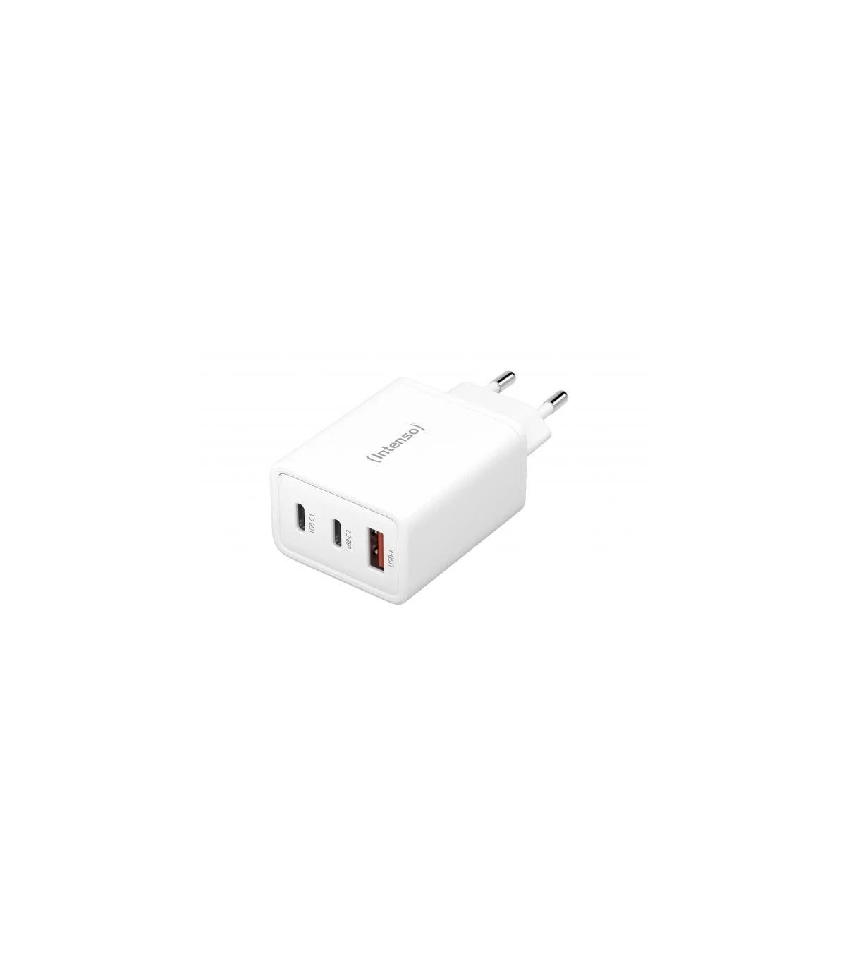 Intenso | Cargador pared GaN 1xUSB-A2xUSB-C 65 w