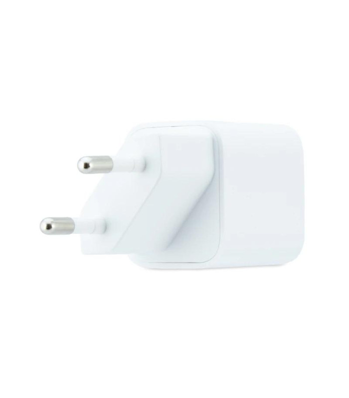 Coolbox Cargador Gan 20W USB-C/USB-A PARED