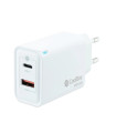 Coolbox Cargador Pared GAN 45W USB-C/USB-A