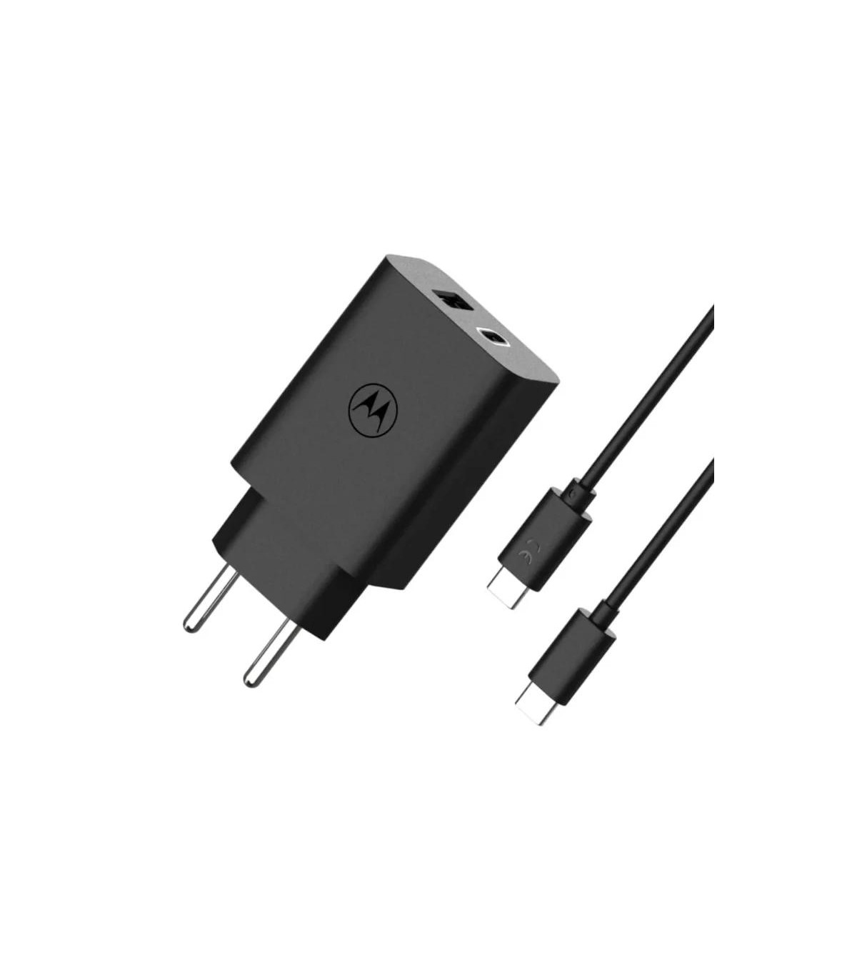 Motorola Turbopower 50W Carga Rapida Dual.USB-C