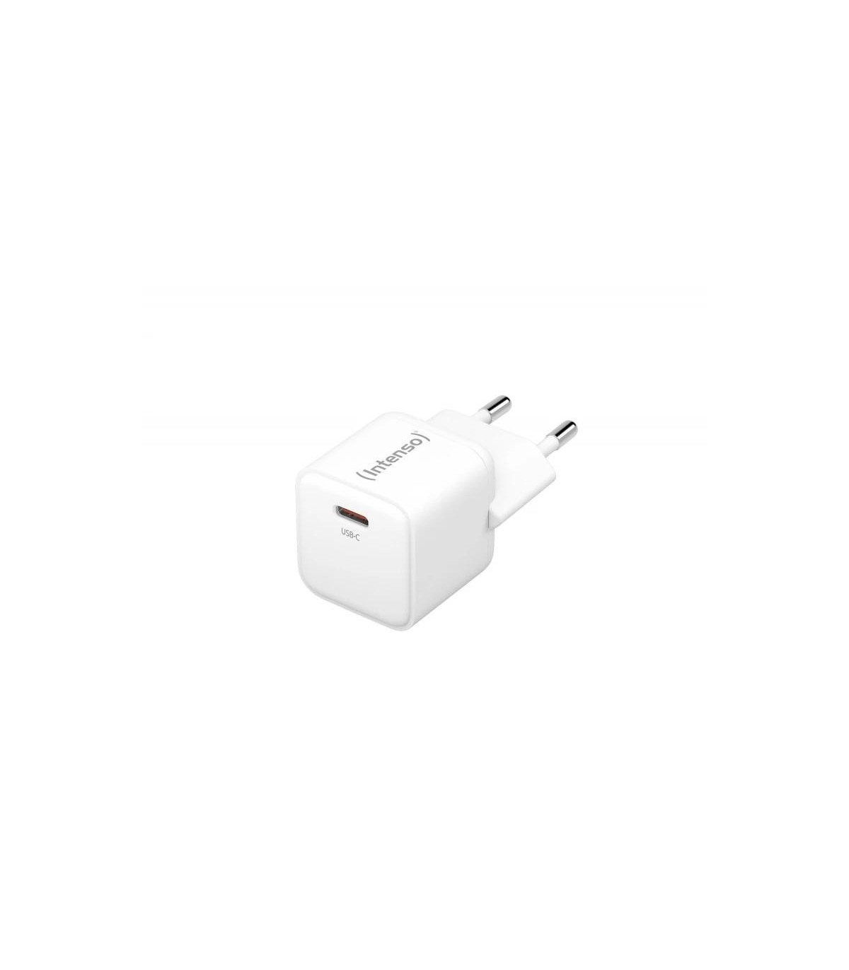 Intenso | Cargador pared GaN W30C USB-C|blanco