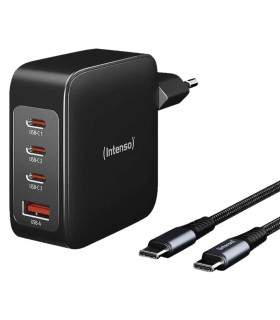 Intenso | KIT Cargador GaN W140A3C + Cable USB-C