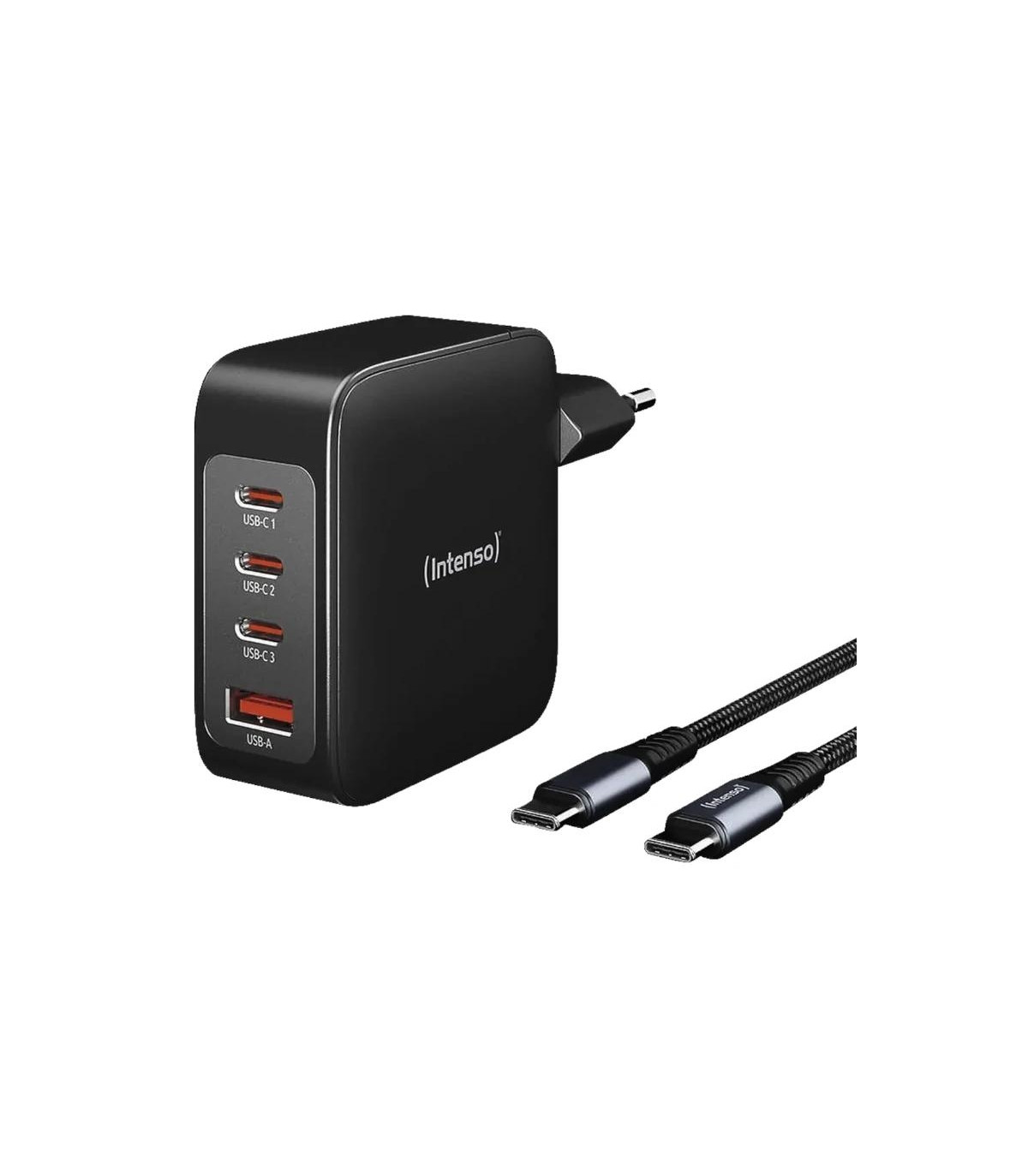 Intenso | KIT Cargador GaN W140A3C + Cable USB-C