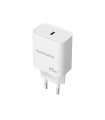 Nanocable Cargador pared USB-C PD 20W Blanco