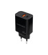 Nanocable Cargador USB-C/PD+USB-A/QC 30W Negro