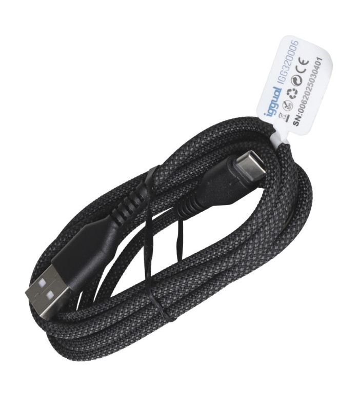 iggual Cable USB-A a tipo C 3A 180 cm trenzado