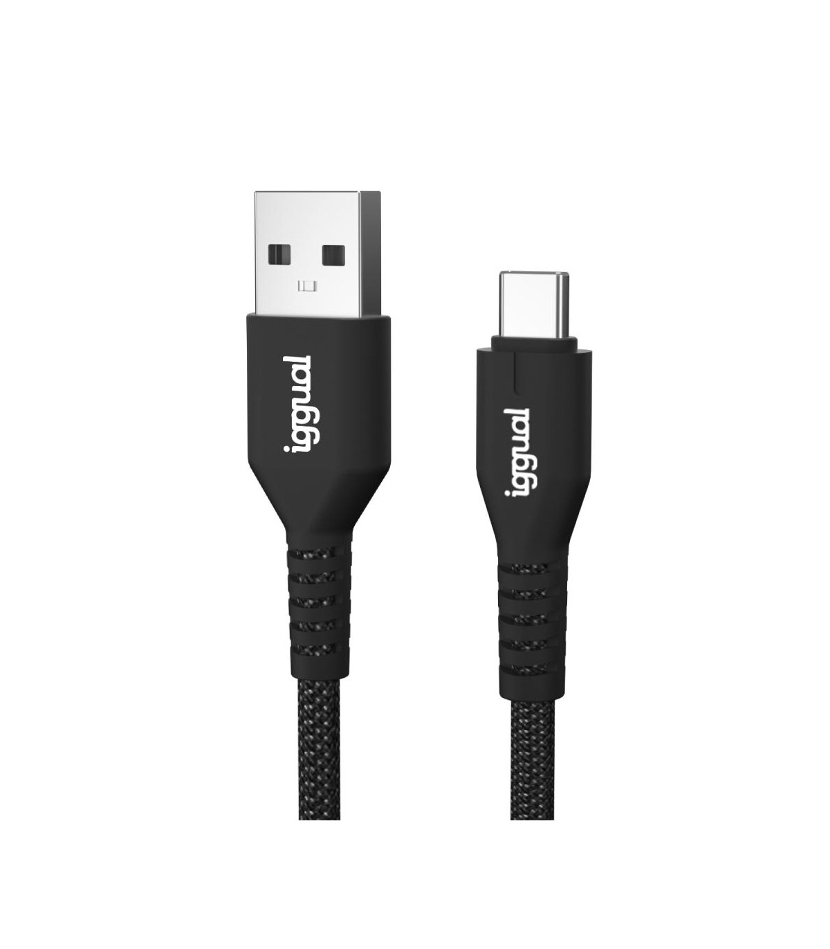 iggual Cable USB-A a tipo C 3A 180 cm trenzado
