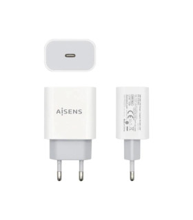 Aisens Cargador 20W USB-C PD3.0 1xUSB-C Blanco